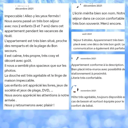 Apartment Au Coeur Des Remparts, L'ecrin 2 Chambres Pour 2-6 Pers Saint-Malo